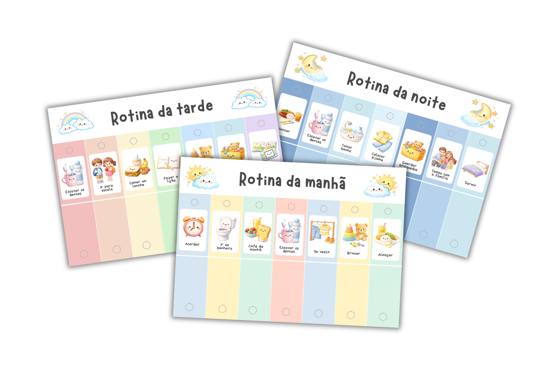 Pequena Rotina – material impresso